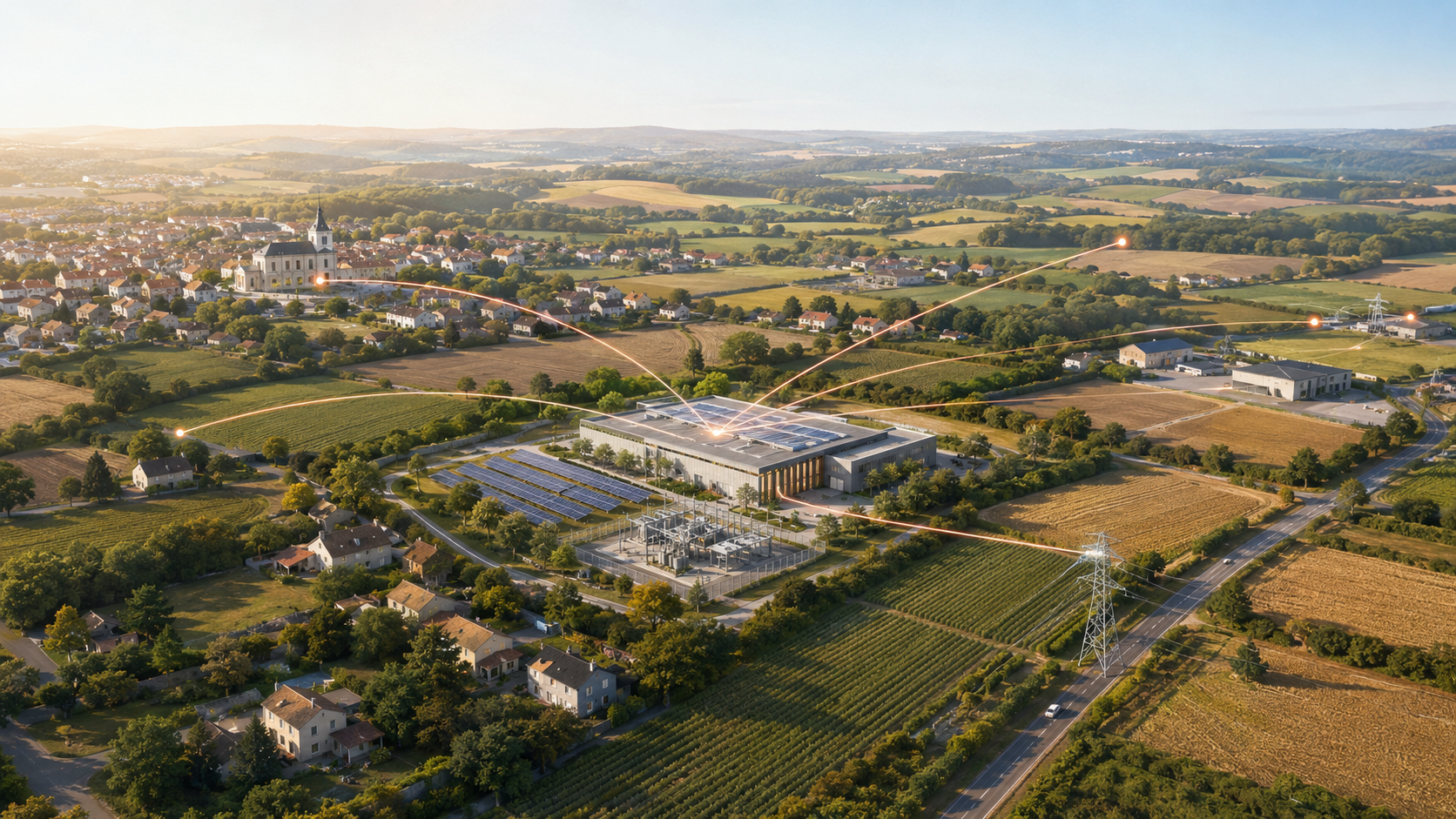 Projet industriel relié à son territoire, aux élus, aux habitants, aux activités locales et aux réseaux